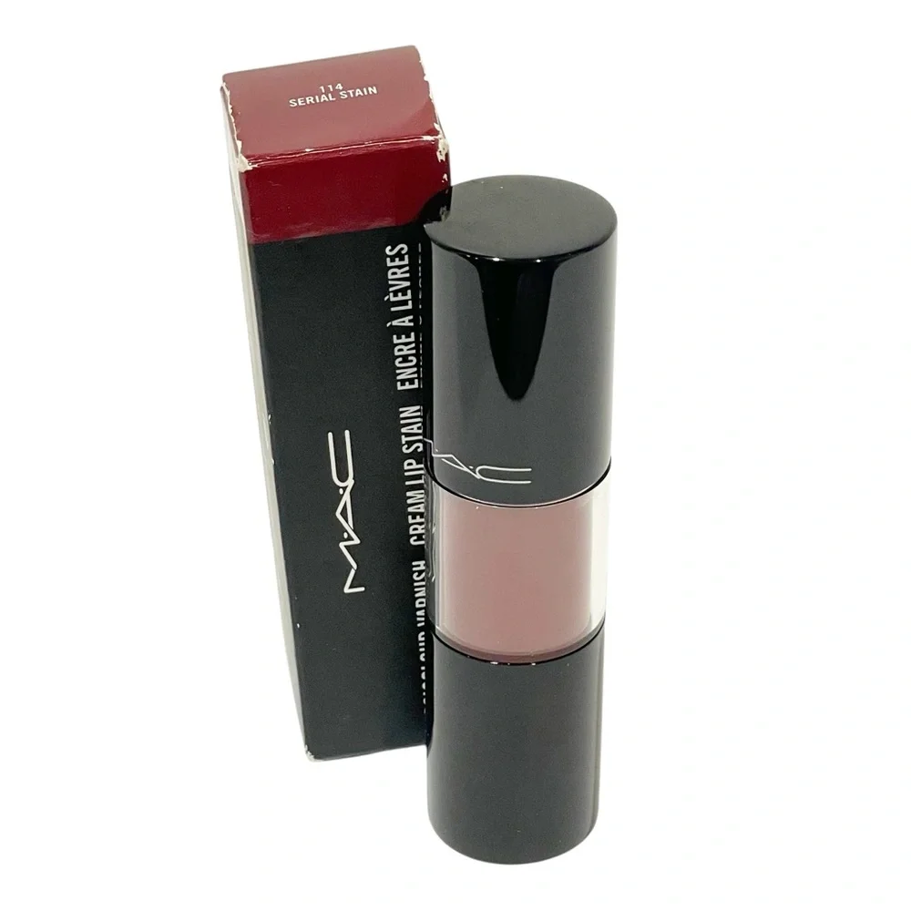 MAC Versicolor Varnish Cream Lip Stain Shade‎ 114 Serial Stain NEW